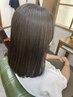 【平日限定】《永沼指名》カット縮毛矯正+透明感カラー+5stepトリートメント