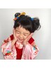 【電話にて予約受付中！】七五三★着付けヘアセットメイクアップ　【三歳児】