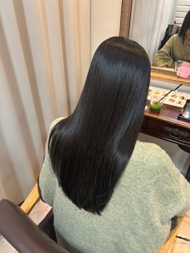 縮毛矯正で艶髪☆＃髪質改善