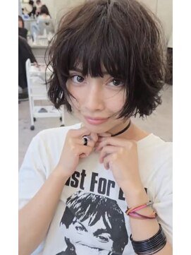 アルテヘアー(arte HAIR) 【arte HAIR】クセ毛風ボブパーマ