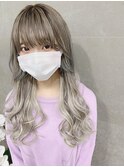 グラデーション・レイヤーカット・ケアブリーチ・韓国風ヘア