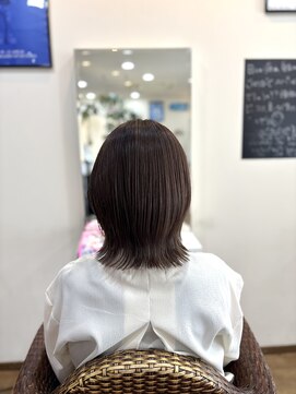 マークス(marks) レイヤーボブ グレージュカラー