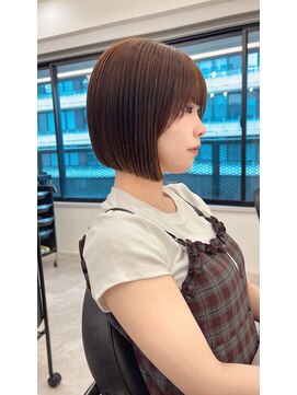 メルバイグラフ 梅田(mel by GRAFF) 【ミニボブ】ナチュラルボブ/ストレートボブ/ショートボブ
