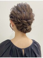 クレア(CREA)&nbsp;結婚式お呼ばれ編みおろし／ヘアセット/編み込み/アレンジ