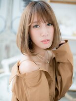 モッズヘア 上尾西口店(mod's hair) 外国人風ハイライト切りっぱなしミニマルボブh4上尾20代30代40代