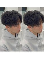 ブライト(BRIGHT) ツイストスパイラルパーマセンターパート