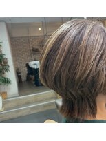 ポタム 東中野(potamu)&nbsp;ハイライトと白髪ぼかし