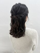 シェル(Shell) ハーフアップ