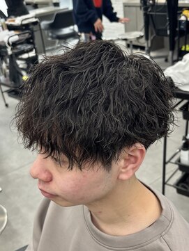 オーバルバイアピッシュ(OVARL by apish) ツイスパ/縦落ちパーマ/メンズパーマ