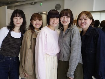 エヌ 烏丸(enu)の写真/[やってみたい]と[似合う]をカタチにします。女性スタイリストが中心なので気兼ねなくなんでも相談して＊