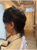 今っぽさを作るラフウルフで差がつくメンズスタイル