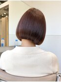 8トーンピンクベージュ×ショートボブ×髪質改善 #057