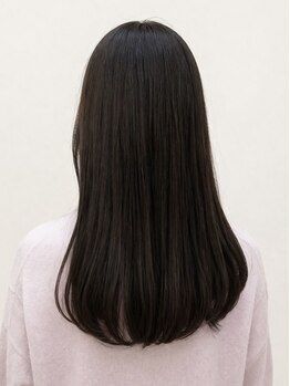 ロア 江坂(LOA)の写真/【江坂駅徒歩2分】 憧れの“サラツヤ”ストレートで理想のツヤ髪へ★自宅でのお手入れも簡単にできちゃう♪