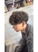 シャドウパーマ刈り上げ