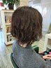 【女性限定】ポイントパーマ＋カット