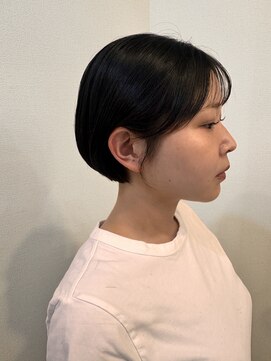 エン(en.) 丸みショート 耳かけショート ショートボブ