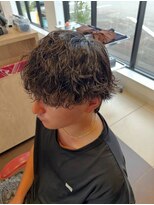アース いわき店(HAIR&MAKE EARTH)&nbsp;メンズ強めツイストスパイラルパーマ