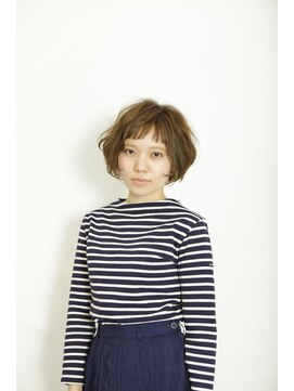 クールドセリエ 新宿南口店(Coeur de cellier) 大人可愛いゆるふわショートバングボブ