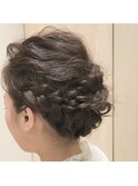 お祭り　イベント　結婚式　とにかくかわいいヘアアレンジ