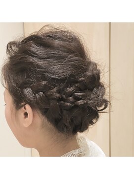 ナノハナ お祭り　イベント　結婚式　とにかくかわいいヘアアレンジ