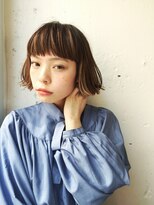 マカロニコースト(macaroni coast)&nbsp;ぱつっとリップラインボブ