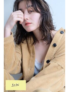 ラレイ(Lalei) 【表参道/青山】ハイライト×くびれセミディ【ささき】