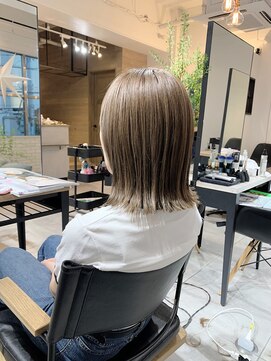 美容室 ツリー(Tree) ノンブローでおさまる大人ショート ボブ ロング Tree 本厚木