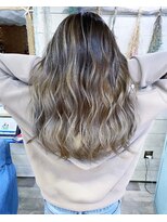 トーク 伊丹本店(TAL'KE)&nbsp;TAL'KE/バレイヤージュ×ホワイトシルバー_581