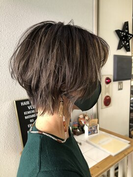 ヘアアンドスペース ベロン(hair&space velon) フェイスフレーミングハイライトカラー