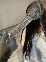 5.オリジナルトリートメントで【栄養補給】です。