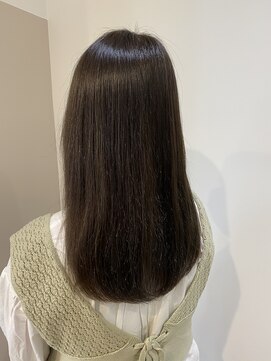 エイム(AIM) グレージュカラー/シルキーエステストレート