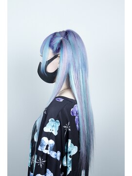 クリップ ジョイント ゴッド(CLIP JOINT GOD) ライトブルー×ラベンダーカラー