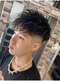 日本橋フェード外国人風ダウンバングツイストスパイラル