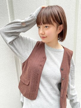 レトン 銀座(leton) 美髪/ホワイトグレージュ/大人かわいい/こなれミディ[銀座]