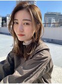 20代30代40代顔まわりレイヤー×くびれミディ