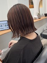 エニエンメイクス 立川(ENIEN MAKE'S)&nbsp;切りっぱなしボブ/大人かわいい/こなれミディ/地毛風カラー/34