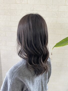 サロン Salon アイ アート 冬色 ブルーベージュカラー