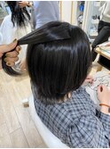 縮毛矯正 地毛風ストレート 酸性ストレート 美髪