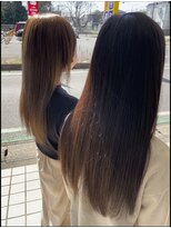 ヘアーサロン カラー 色彩店(COLOR) ストレートロング