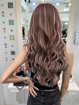 ラピス 池袋(Lapis) ピンクベージュピンクハイライト☆