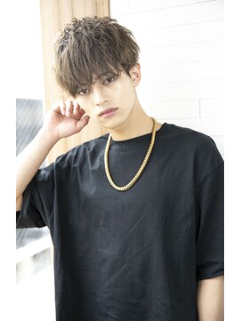 アイヴィ 表参道(IVY) 小久保Style☆波巻きハイライト束感ツーブロックマッシュパーマ