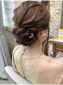 緩めローアップスタイルアレンジ