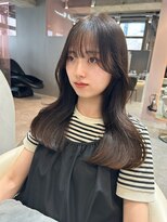 グロー 大宮(GLROW)&nbsp;韓国　くびれヘア　チョコレートブラウン　haruhi【大宮】