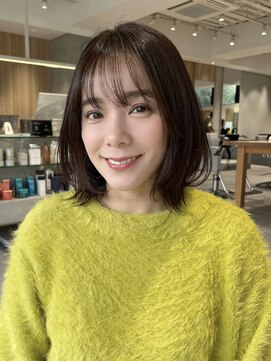 ミンクス 銀座店(MINX) 大人可愛いくびれボブ