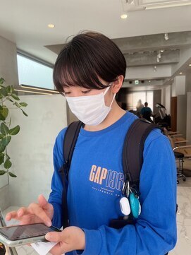 ガリカ 大名(Gallica) 【森千晶】ナチュラル大人ショート前髪あり