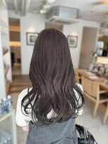 ヘアラウンジ ビーチ 青山 外苑前(hair lounge BEACH) ブリーチなしで作る＊明るめオリーブベージュロングレイヤー