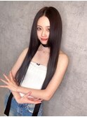 【エクステ透明感うる艶ロング】#韓国#シールエクステ#エクステ