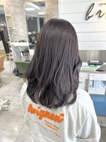 ブレス 小阪店(brace)&nbsp;ブリーチ無しパープルグレージュ☆