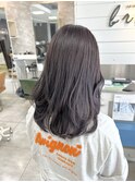 ブリーチ無しパープルグレージュ☆