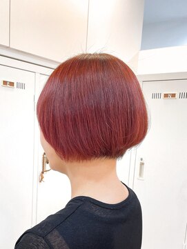 アッシュ 町田駅前通り店(Ash) 【ash町田駅前通り店 西尾美妃】ピンクボブ